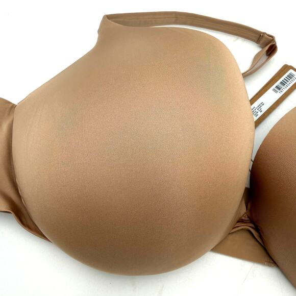 Skims Ultimate Push-Up Plunge Clay Bra New With Tags Size 38C - Picture 2 of 4